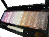 Paleta de Sombras Glitter - 10 cores