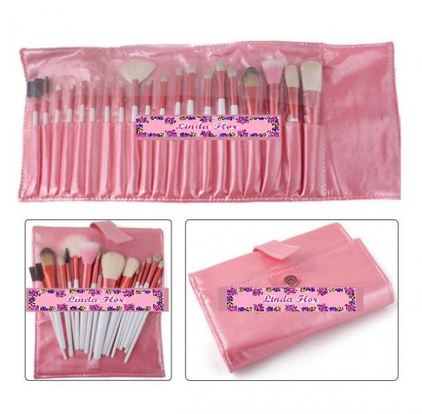 Kit Pincéis 20 pcs + Estojo