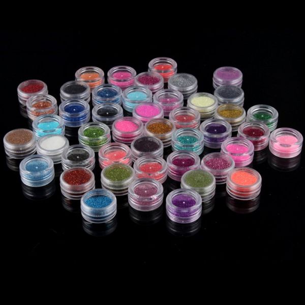 Microbrilhos 3D para Decoração de Unhas ou Make Up