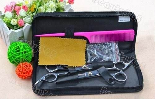 Kit 2 Tesouras Cabeleireiro Profissional