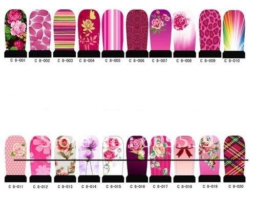 Kit 240 Adesivos de Unhas